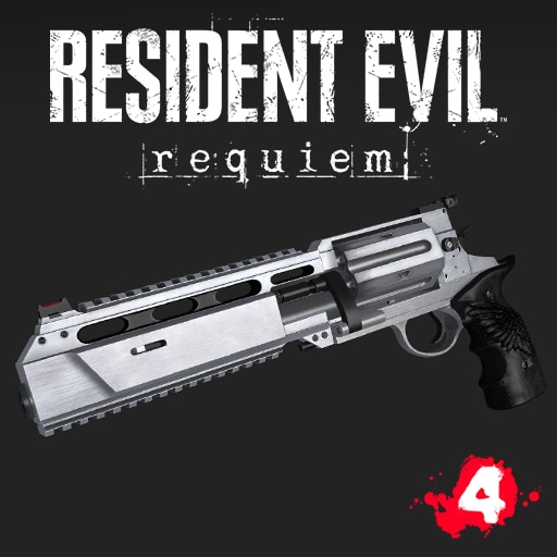 Resident Evil Requiem Revoler di Leon